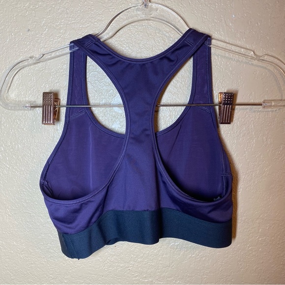 TWO Victoria Sport Spellout Graphic The Player Sports BRA Black White SZ M - Picture 6 of 7